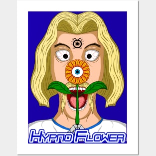 Hypno Flower Posters and Art